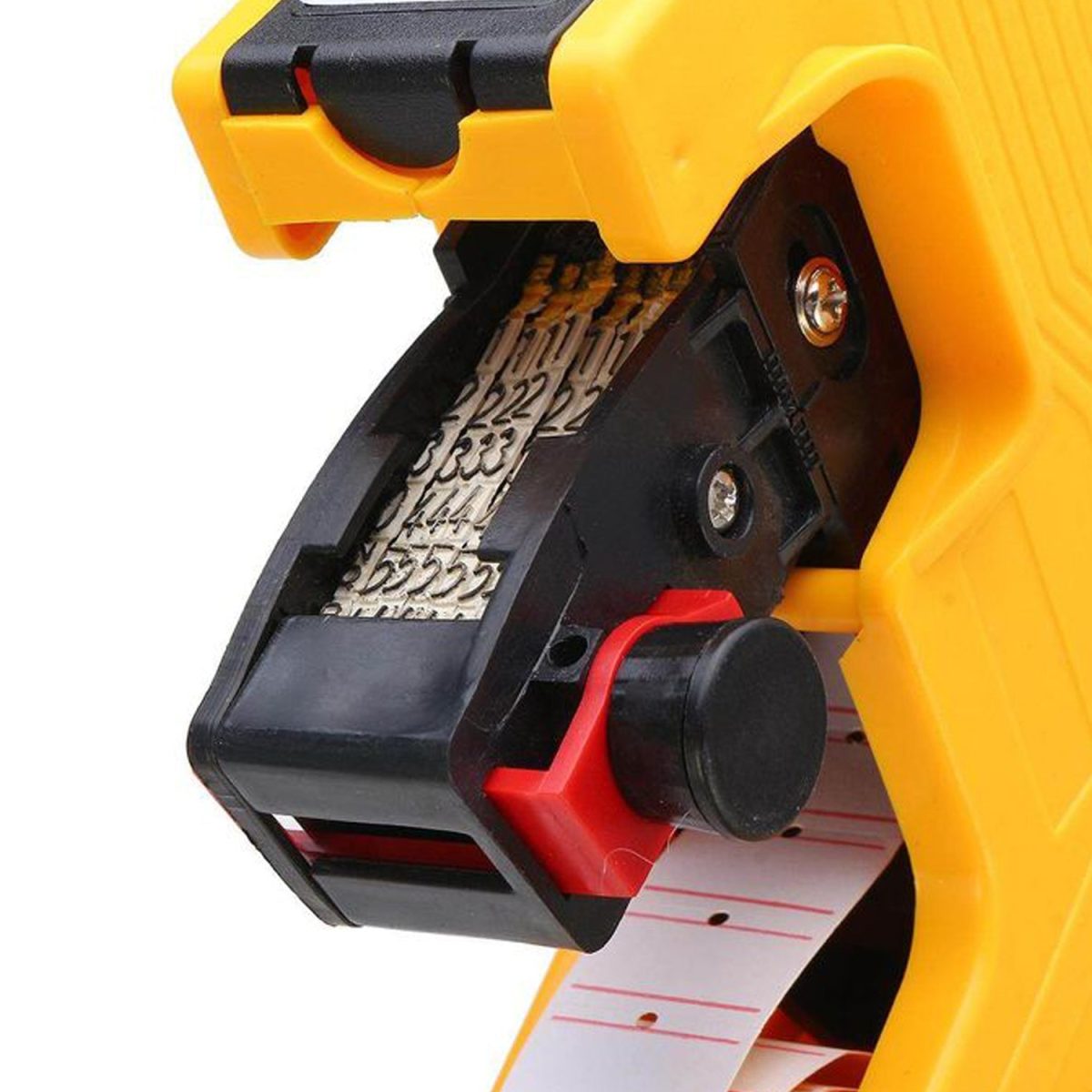 9028 Price Labeller Gun widely used in departmental stores and markets for price tagging among customers.